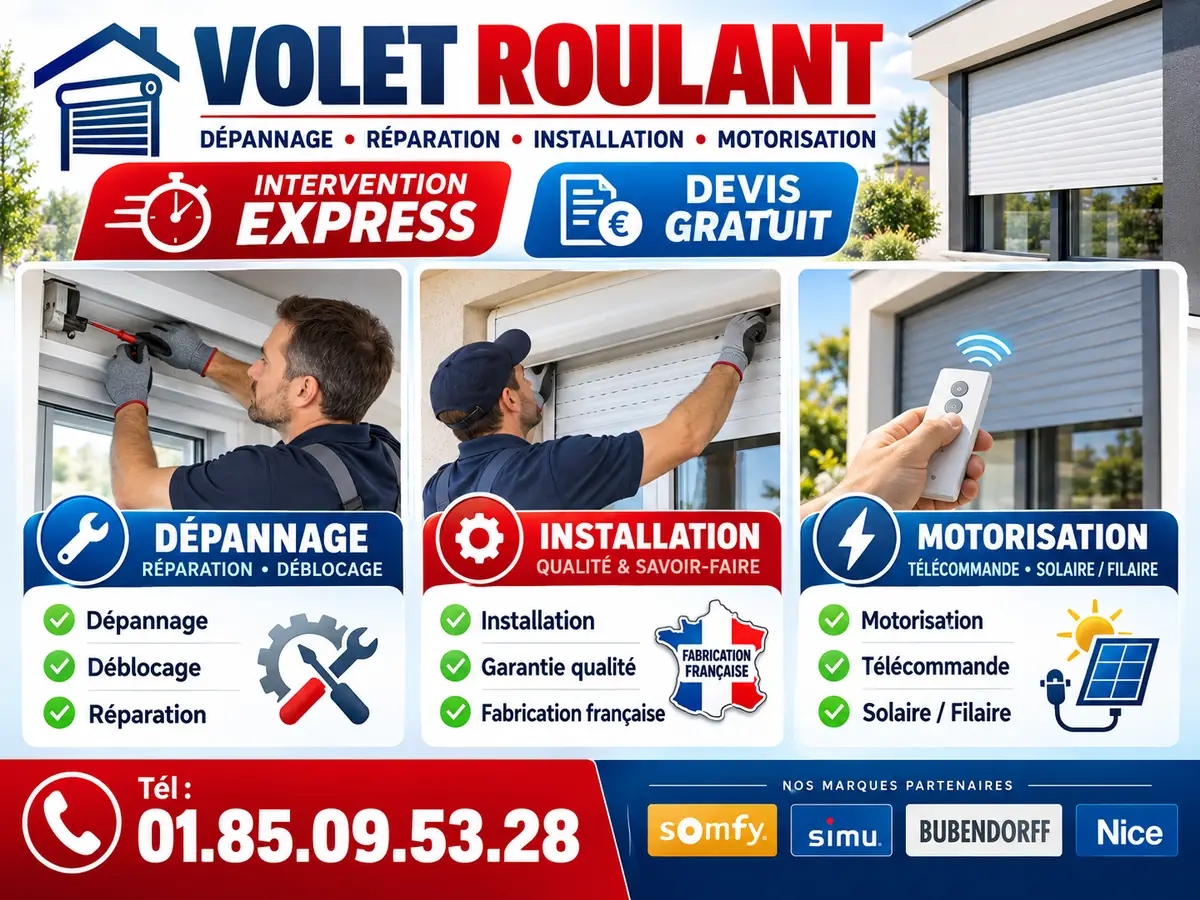 Réparation Volet Roulant Bondy Réparation Volet Roulant Bondy