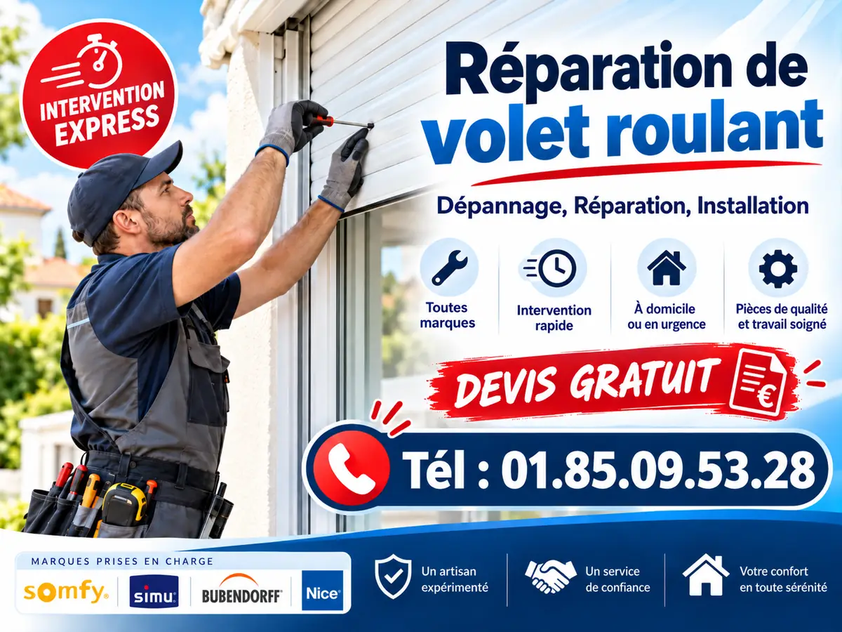 Réparation Volet Roulant Sarcelles